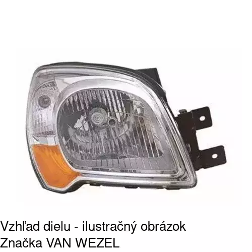 Hlavný reflektor POLCAR 4103093E