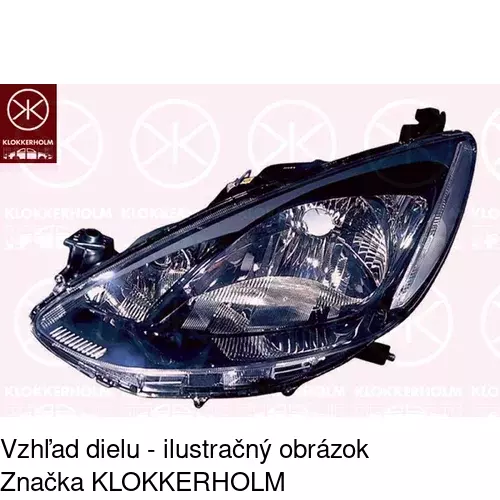 Hlavný reflektor POLCAR 453309-E - obr. 2