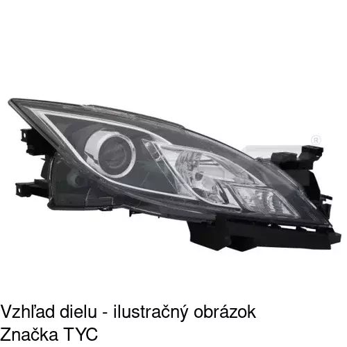 Hlavný reflektor POLCAR 456009-E