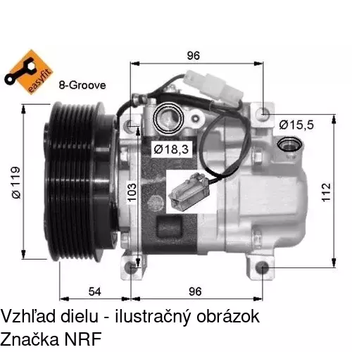 Kompresor AC POLCAR 4560KS-1