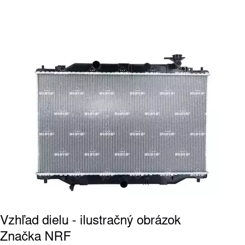 Chladiče vody POLCAR 45X108-2