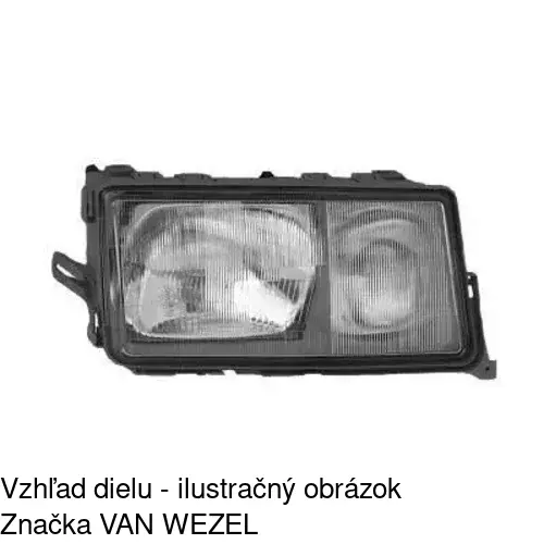 Hlavný reflektor POLCAR 500110-E - obr. 4