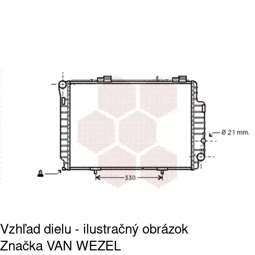 Chladiče vody POLCAR 50020801 - obr. 2