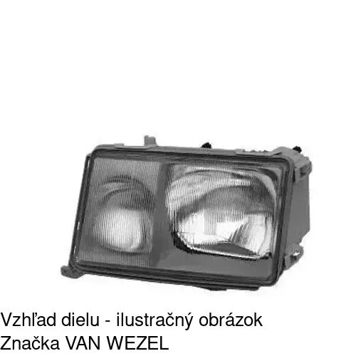 Sklo reflektora POLCAR 5014116E - obr. 4