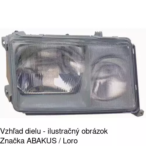 Sklo reflektora POLCAR 5014126E - obr. 4