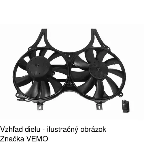 Ventilátory chladičov POLCAR 501523W2-Q - obr. 1