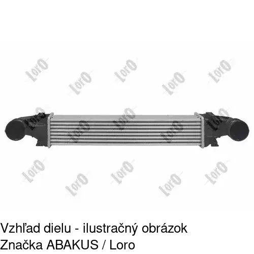 Chladiče vzduchu (Intercoolery) POLCAR 5016J8-1 - obr. 2