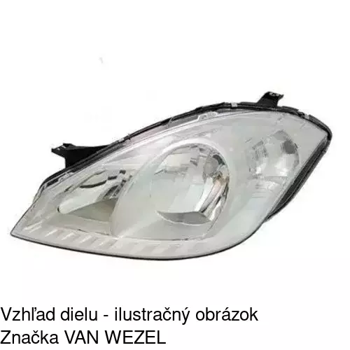 Hlavný reflektor POLCAR 5021090E - obr. 5