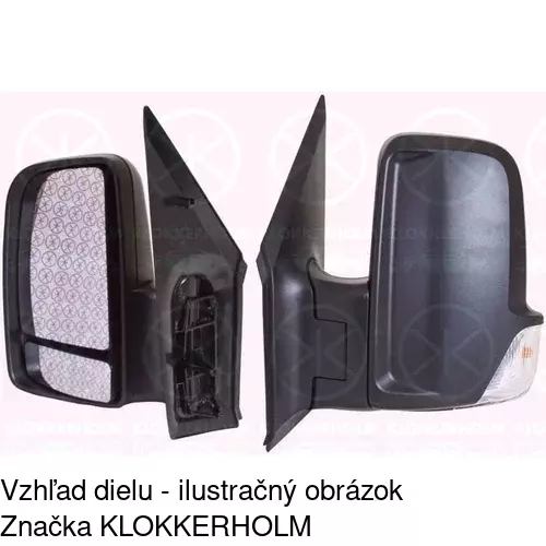 Vonkajšie zrkadlo POLCAR 5065524E - obr. 1