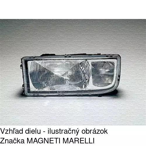 Sklo reflektora POLCAR 508011-U