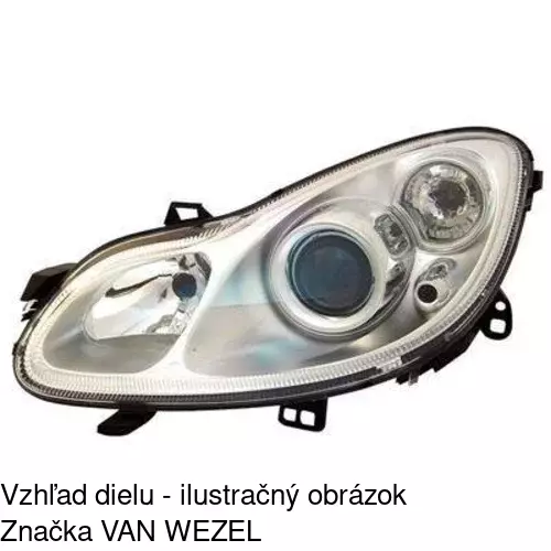 Hlavný reflektor POLCAR 509809-E