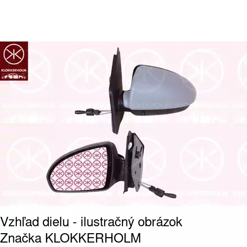 Vonkajšie zrkadlo POLCAR 5098521E - obr. 3