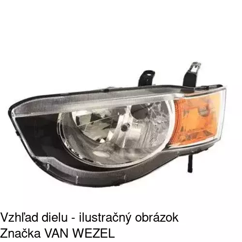 Hlavný reflektor POLCAR 524209-E - obr. 4