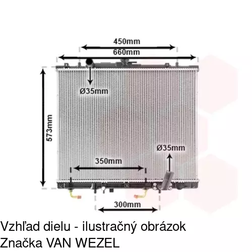 Chladiče vody POLCAR 527108-1 - obr. 3