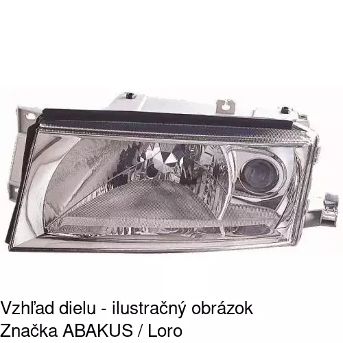 Hlavný reflektor POLCAR 5274091E - obr. 1