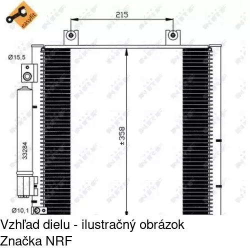 Chladiče klimatizácie POLCAR 5503K8C1 - obr. 2