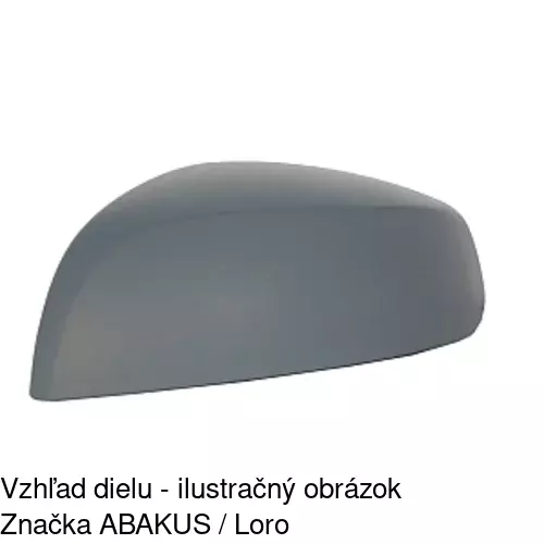 Rám vonkajšieho zrkadla POLCAR 550655TM - obr. 2