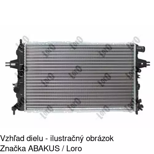 Chladiče vody POLCAR 550808-4