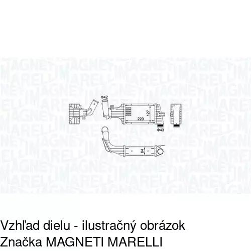 Chladiče vzduchu (Intercoolery) POLCAR 5508J82X - obr. 2