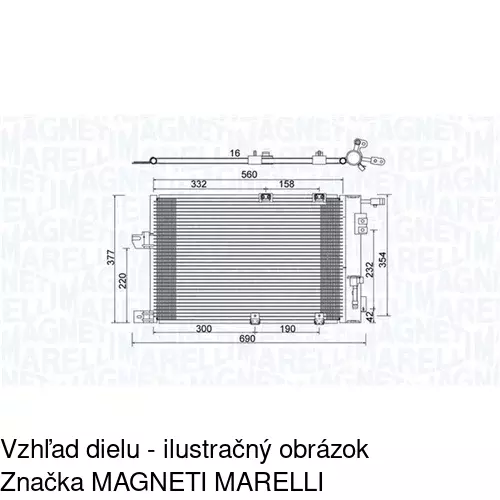 Chladiče klimatizácie POLCAR 5508K81X - obr. 1