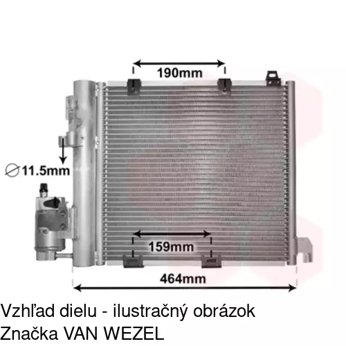 Chladiče klimatizácie POLCAR 5508K82X - obr. 4