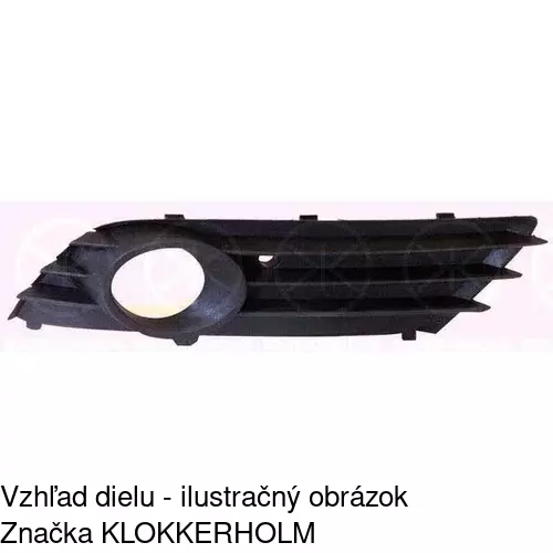 Kryt v nárazníku POLCAR 550927-3