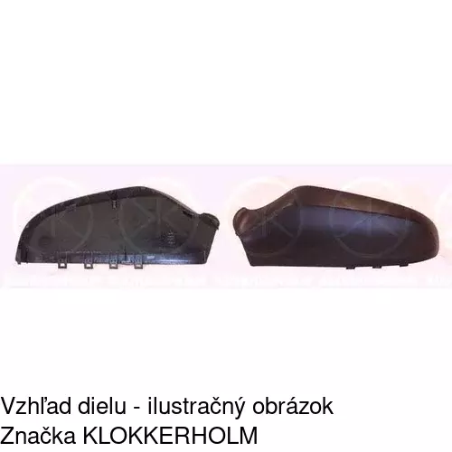 Rám vonkajšieho zrkadla 550954TM /POLCAR/ - obr. 5