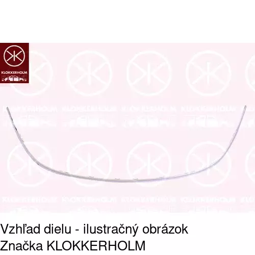 Rámik krytky nárazníka POLCAR 55112715