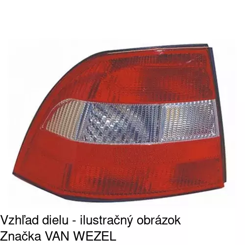 Zadné svetlo POLCAR 551687-E - obr. 3