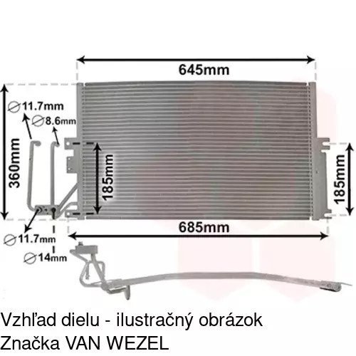 Chladiče klimatizácie POLCAR 5516K8C1 - obr. 5