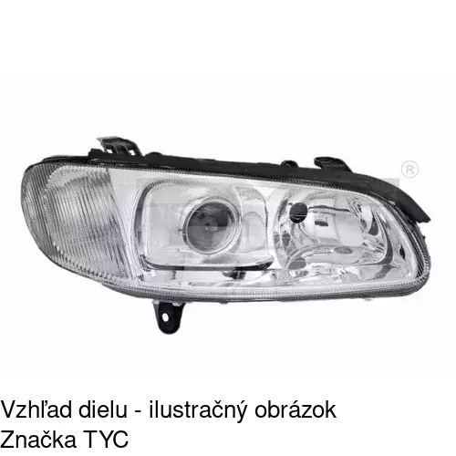 Hlavný reflektor POLCAR 5527091E