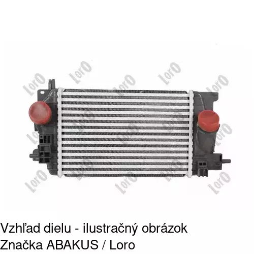 Chladiče vzduchu (Intercoolery) POLCAR 5546J82X - obr. 2