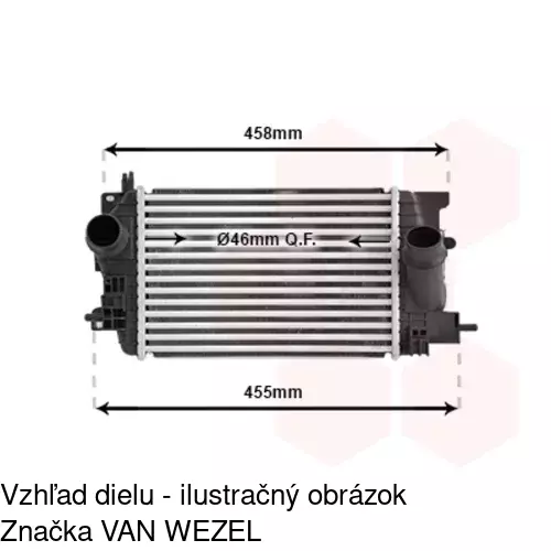 Chladiče vzduchu (Intercoolery) POLCAR 5546J82X - obr. 3