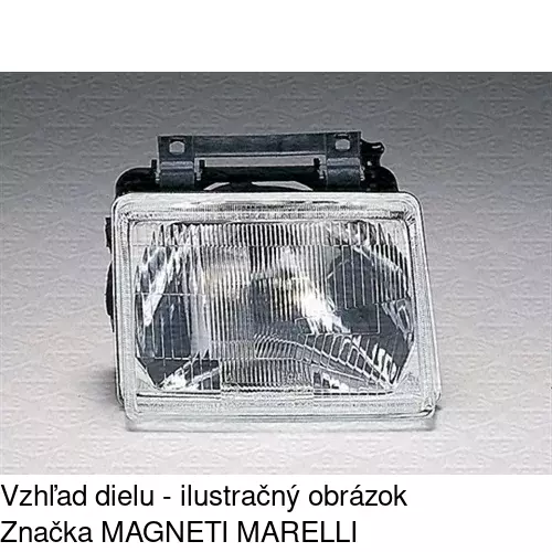 Hlavný reflektor POLCAR 555110-E