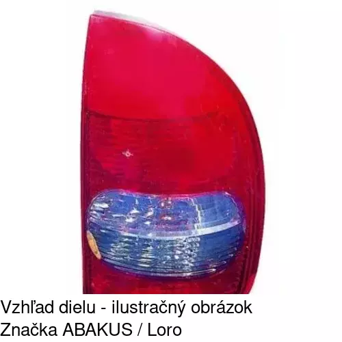 Zadné svetlo 5555886E /POLCAR/ - obr. 5