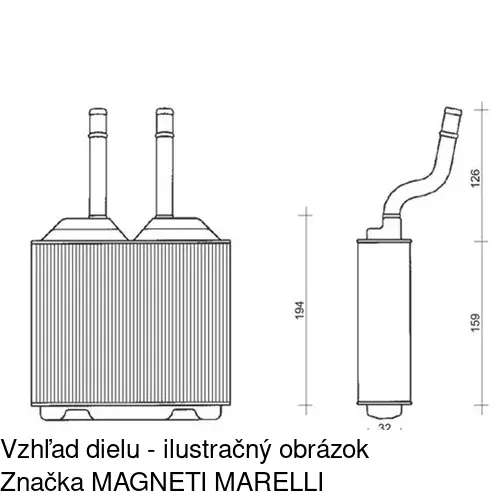 Radiátory POLCAR 5555N81X