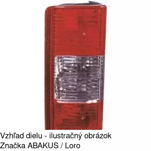 Zadné svetlo POLCAR 5556872S - obr. 2