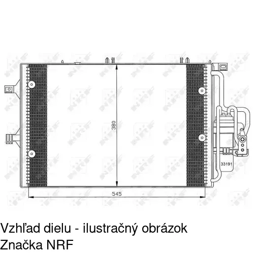 Chladiče klimatizácie POLCAR 5556K8C3S - obr. 1