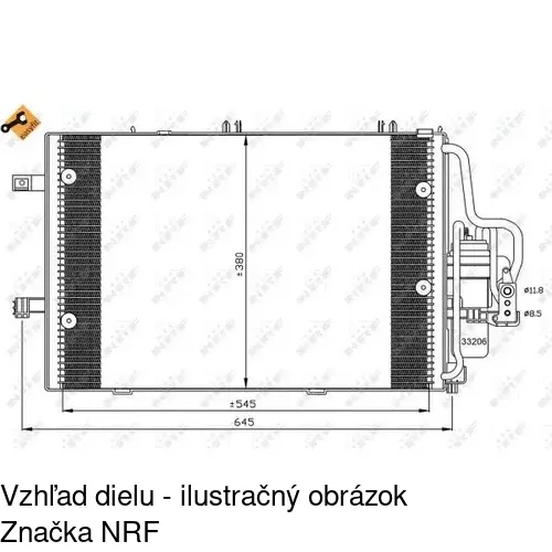 Chladiče klimatizácie POLCAR 5557K8C3S - obr. 2