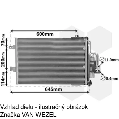 Chladiče klimatizácie POLCAR 5557K8C3S - obr. 4