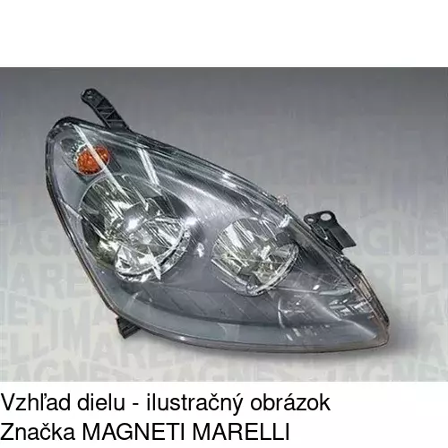 Hlavný reflektor POLCAR 556110-E - obr. 3