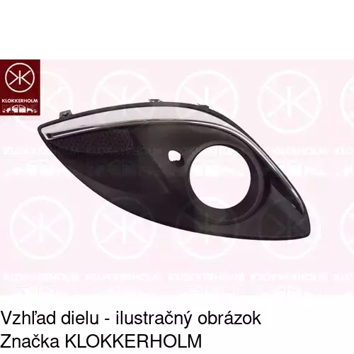 Kryt v nárazníku POLCAR 55B1274J