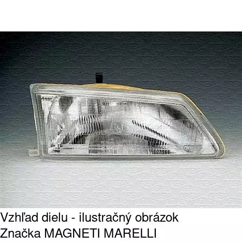 Hlavný reflektor POLCAR 5706101C - obr. 3