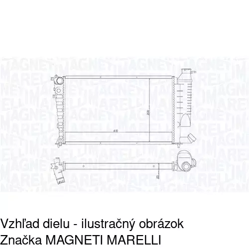 Chladiče vody POLCAR 570708-2 - obr. 1