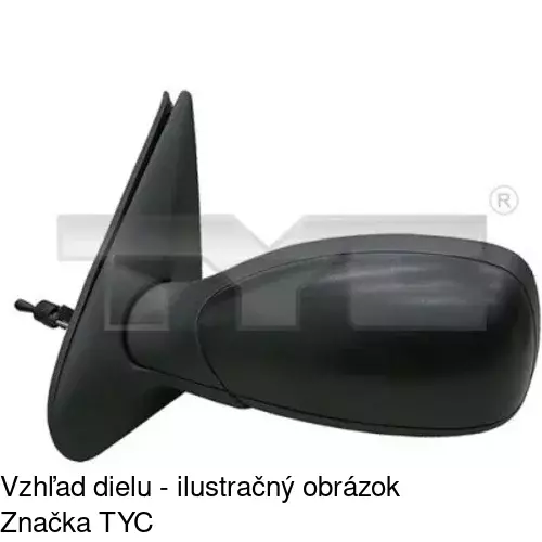 Vonkajšie zrkadlo POLCAR 5707511E - obr. 2