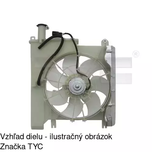 Ventilátory chladičov POLCAR 571623W2X - obr. 1