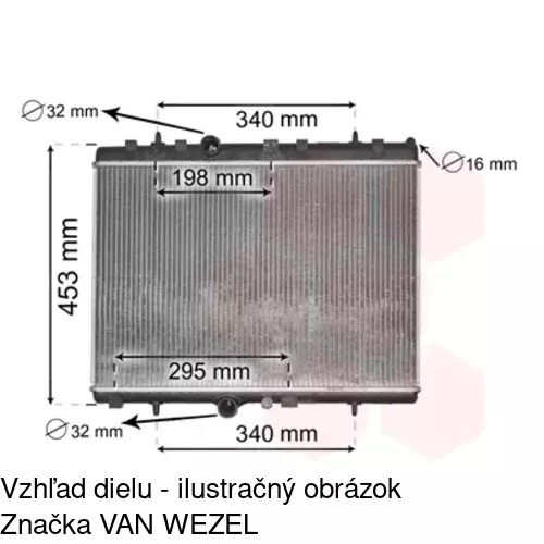 Chladiče vody POLCAR 572408-2 - obr. 5