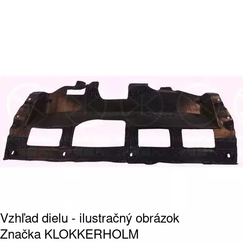 Kryt motora 572434-5 /POLCAR/