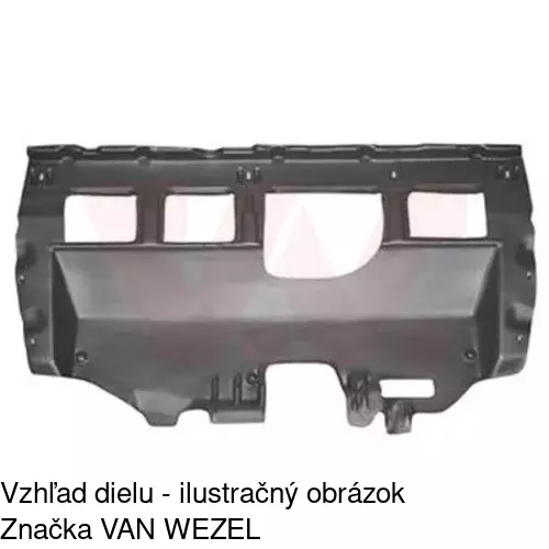 Kryt motora 572434-5 /POLCAR/ - obr. 1