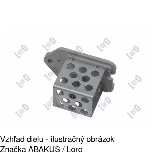 Diel nastavenia POLCAR 5746KST-3 - obr. 1